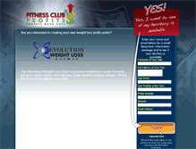 Tablet Screenshot of fitnessclubprofits.com